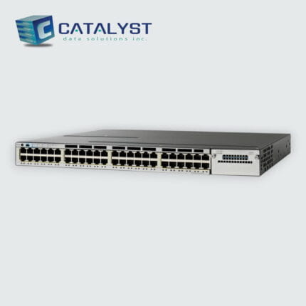 Cisco WS-C3750X-48P-S Catalyst 3750X 48-Port PoE+ Stackable Switch