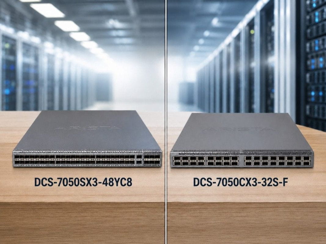 Arista 7050SX3 vs 7050CX3: Which Data Center Switch Should You Choose?