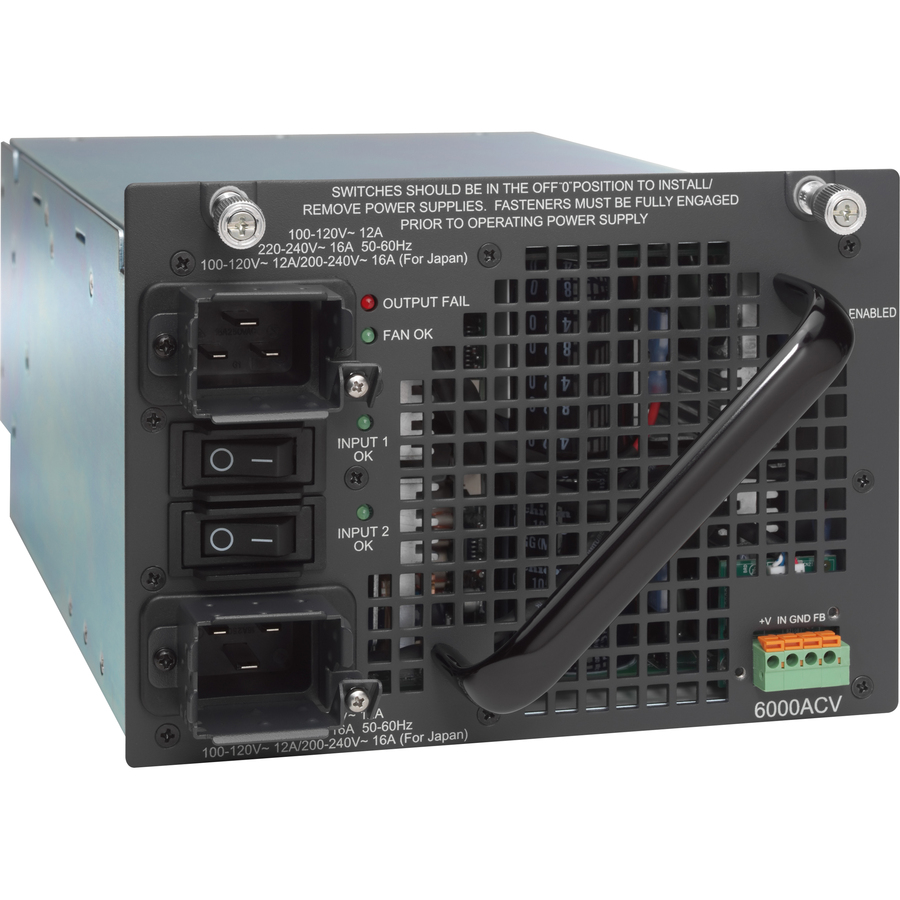 Cisco Catalyst 4500 6000 WAC Power Supply (PoE) Cisco Catalyst 4500 6000 WAC Power Supply (PoE) - Image 1