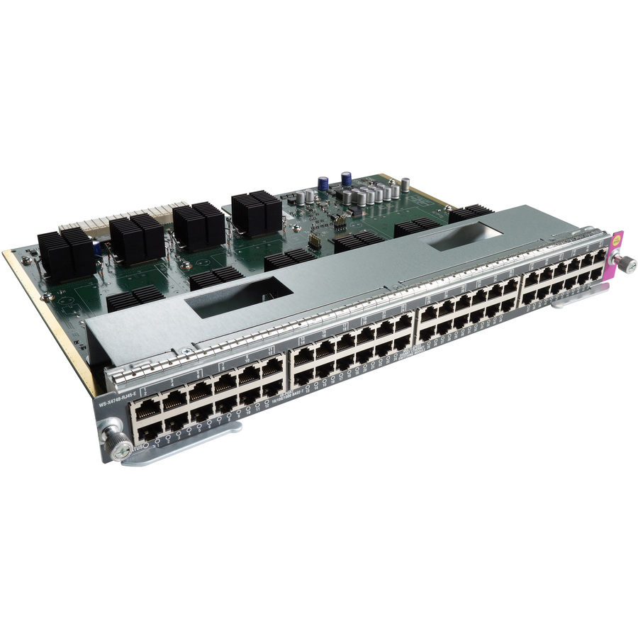 Cisco WS-X4748-RJ45-E Switching Module Cisco WS-X4748-RJ45-E Switching Module - Image 1