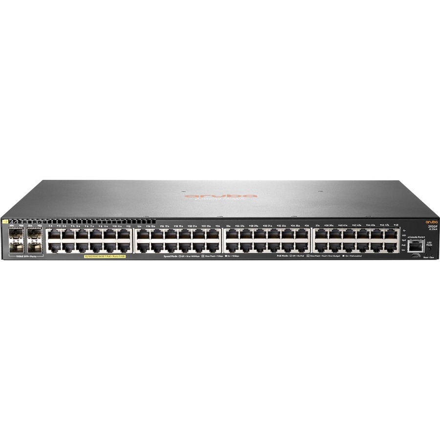 HPE 2930F 48G PoE+ 4SFP+ 740W Switch HPE 2930F 48G PoE+ 4SFP+ 740W Switch - Image 1