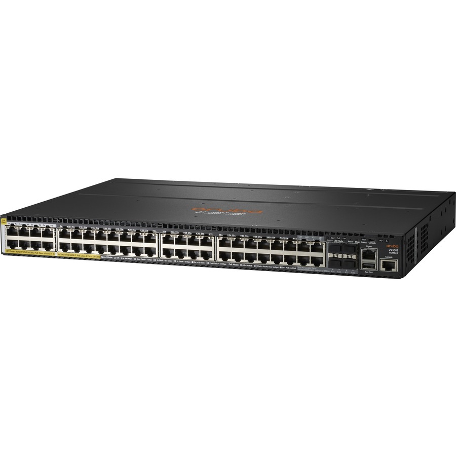 HPE 2930M 40G 8 Smart Rate PoE Class 6 1-slot Switch HPE 2930M 40G 8 Smart Rate PoE Class 6 1-slot Switch - Image 1