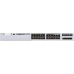 Cisco Catalyst 9300 24-port fixed Uplinks PoE+, 4X1G Uplinks, Network Advantage
