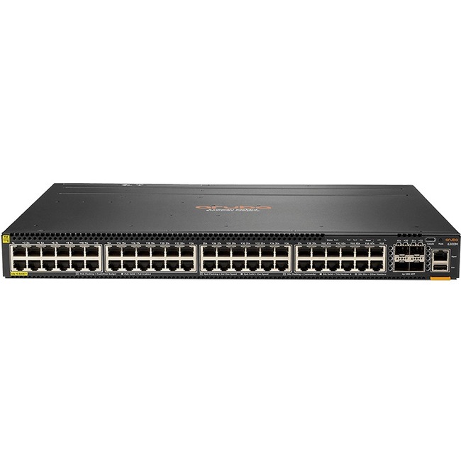 HPE 6300M 48-port 1GbE Class 4 PoE and 4-port SFP56 Switch HPE 6300M 48-port 1GbE Class 4 PoE and 4-port SFP56 Switch - Image 1