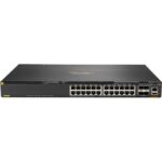 HPE 6300M 24-port 1GbE Class 4 PoE and 4-port SFP56 Switch