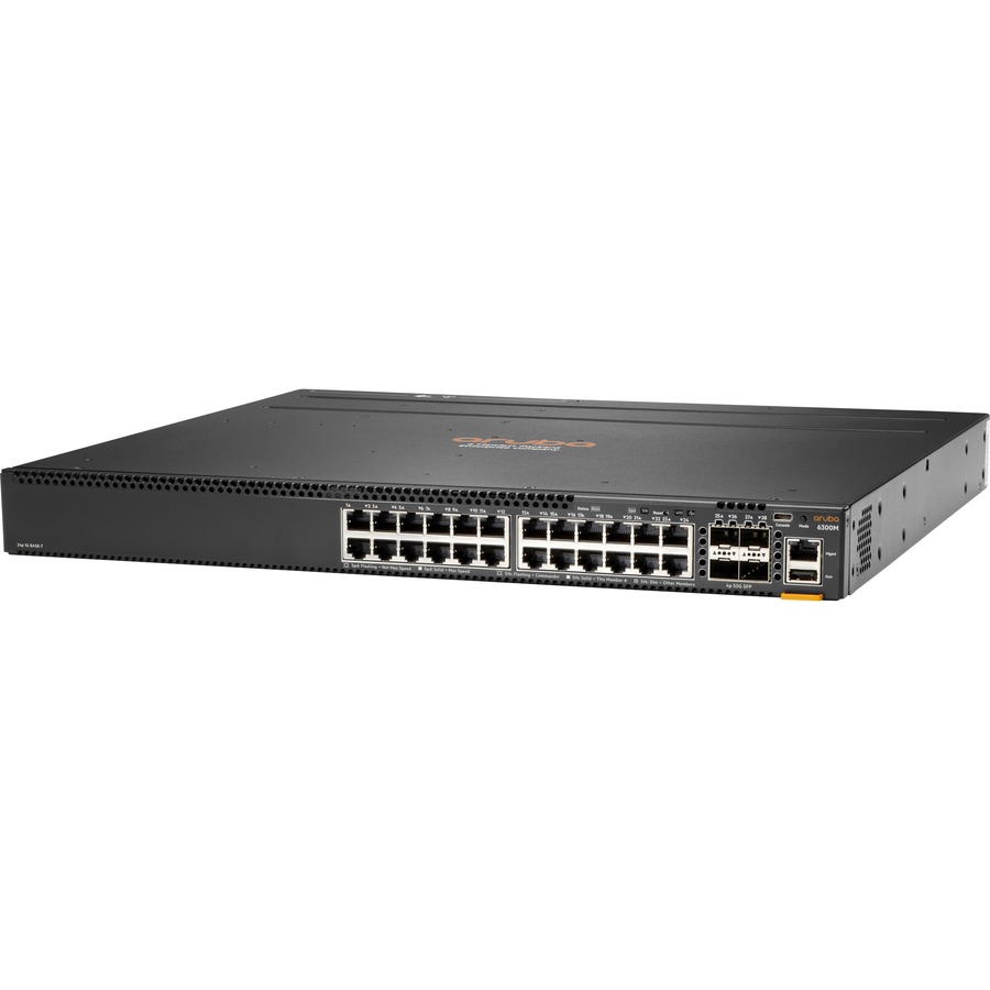 HPE 24-port 1GbE and 4-port SFP56 Switch HPE 24-port 1GbE and 4-port SFP56 Switch - Image 1