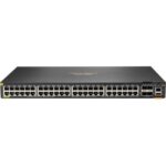 HPE 6300F 48-port 1GbE Class 4 PoE and 4-port SFP56 Switch