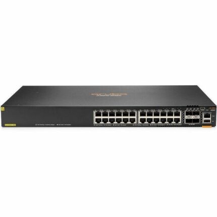 HPE CX 6200F 24G Class 4 PoE 4SFP+ 370W Switch