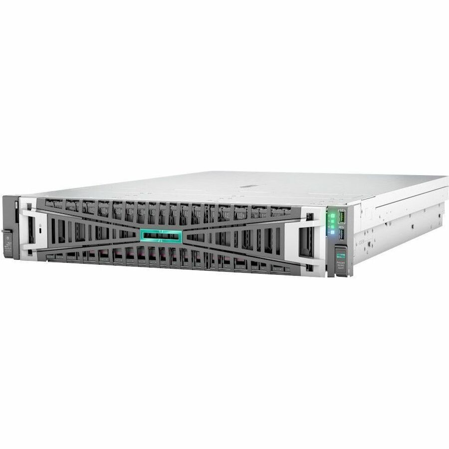 HPE SMART CHOICE ProLiant DL345 G11 2U Rack Server - 1 x AMD EPYC 9354P 3.25 GHz - 256 GB RAM - 3.84 TB SSD - (2 x 1.92TB) SSD Configuration - Serial ATA/600 Controller HPE SMART CHOICE ProLiant DL345 G11 2U Rack Server - 1 x AMD EPYC 9354P 3.25 GHz - 256 GB RAM - 3.84 TB SSD - (2 x 1.92TB) SSD Configuration - Serial ATA/600 Controller - Image 1