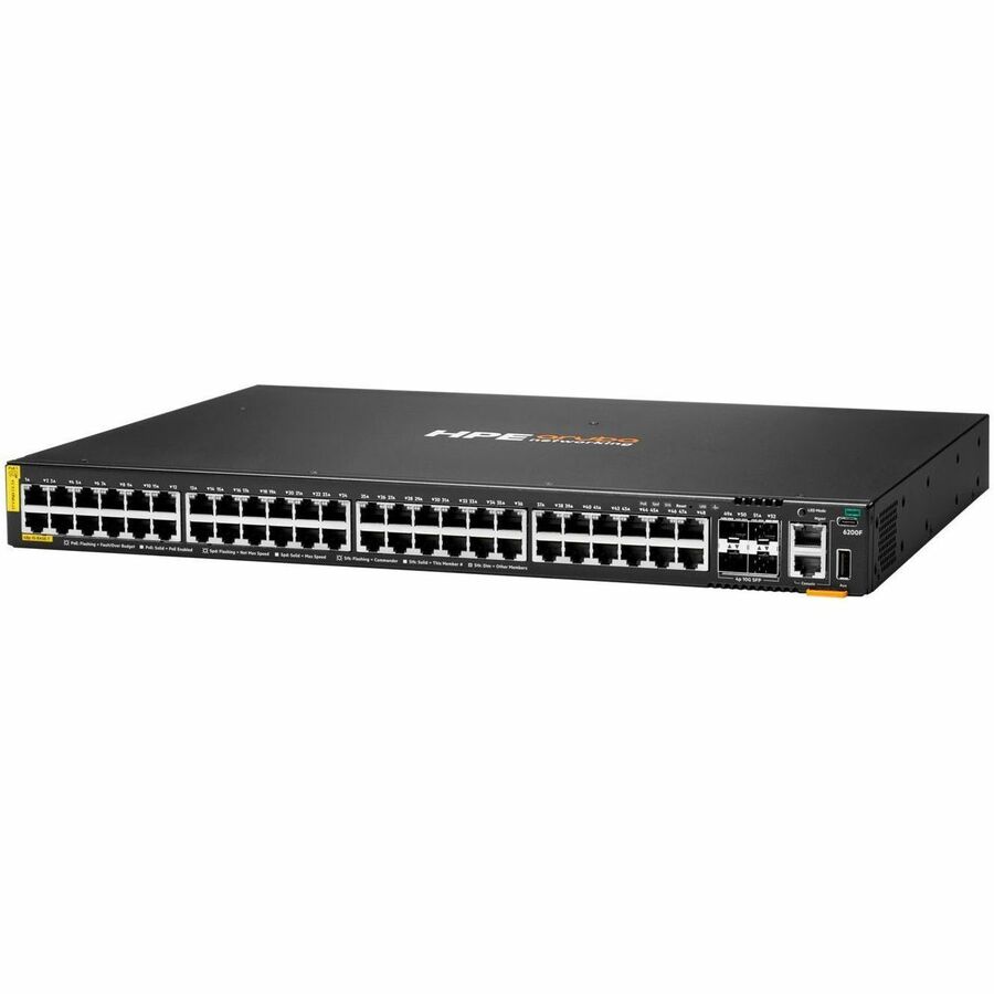 Aruba CX 6200F 48G Class 4 PoE 4SFP+ 740W Switch Aruba CX 6200F 48G Class 4 PoE 4SFP+ 740W Switch - Image 1