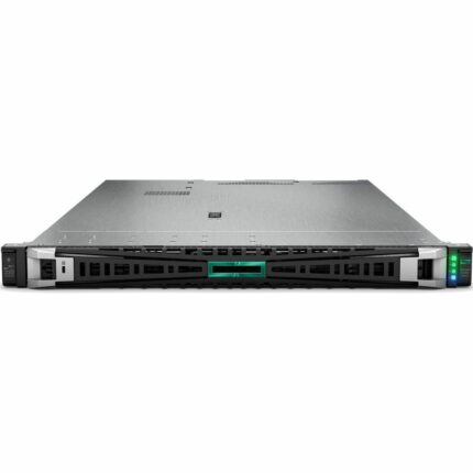 HPE ProLiant DL360 Gen11 1U Rack Server - 1 x Intel Xeon Gold 6530 2.10 GHz - 128 GB RAM - 9.60 TB SSD - (5 x 1.92TB) SSD Configuration - 12Gb/s SAS, Serial ATA/600, NVMe Controller