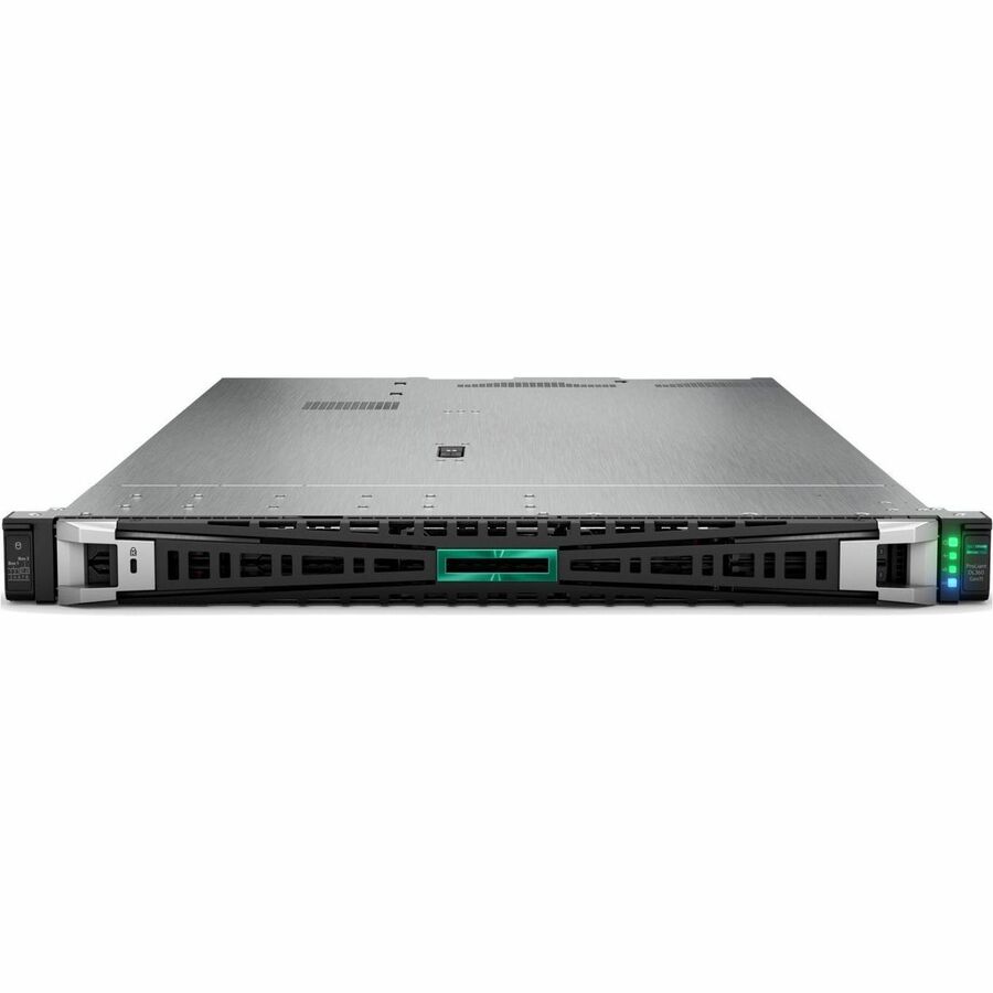 HPE ProLiant DL360 Gen11 1U Rack Server - 1 x Intel Xeon Gold 6530 2.10 GHz - 128 GB RAM - 9.60 TB SSD - (5 x 1.92TB) SSD Configuration - 12Gb/s SAS, Serial ATA/600, NVMe Controller HPE ProLiant DL360 Gen11 1U Rack Server - 1 x Intel Xeon Gold 6530 2.10 GHz - 128 GB RAM - 9.60 TB SSD - (5 x 1.92TB) SSD Configuration - 12Gb/s SAS, Serial ATA/600, NVMe Controller - Image 1