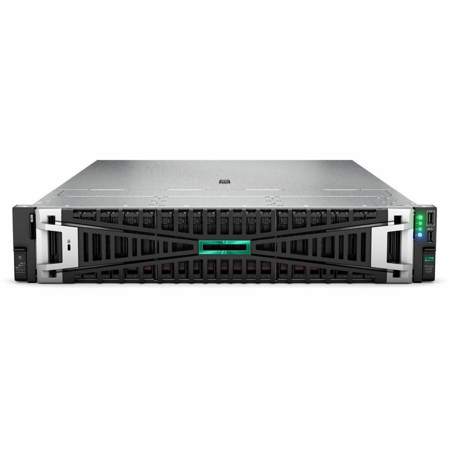 HPE ProLiant DL385 G11 2U Rack Server - 1 x AMD EPYC 9115 2.60 GHz - 256 GB RAM - 960 GB SSD - (2 x 480GB) SSD Configuration - Serial ATA/600, 12Gb/s SAS Controller HPE ProLiant DL385 G11 2U Rack Server - 1 x AMD EPYC 9115 2.60 GHz - 256 GB RAM - 960 GB SSD - (2 x 480GB) SSD Configuration - Serial ATA/600, 12Gb/s SAS Controller - Image 1