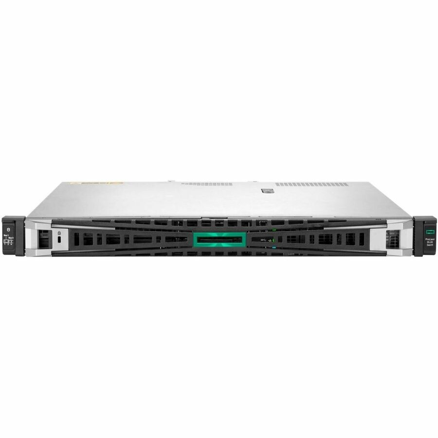 HPE ProLiant DL20 G11 1U Rack Server - 1 x Intel Xeon 6315P 2.80 GHz - 16 GB RAM - 2 TB HDD - (2 x 1TB) HDD Configuration - Serial ATA/600 Controller HPE ProLiant DL20 G11 1U Rack Server - 1 x Intel Xeon 6315P 2.80 GHz - 16 GB RAM - 2 TB HDD - (2 x 1TB) HDD Configuration - Serial ATA/600 Controller - Image 1