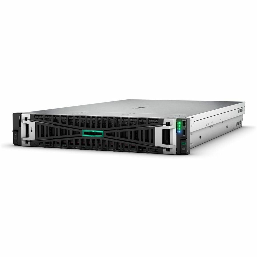 HPE ProLiant DL380 G11 2U Rack Server - 1 x Intel Xeon Gold 5418Y 2 GHz - 64 GB RAM - 1.92 TB SSD - (2 x 960GB) SSD Configuration - 12Gb/s SAS, Serial ATA/600, NVMe Controller HPE ProLiant DL380 G11 2U Rack Server - 1 x Intel Xeon Gold 5418Y 2 GHz - 64 GB RAM - 1.92 TB SSD - (2 x 960GB) SSD Configuration - 12Gb/s SAS, Serial ATA/600, NVMe Controller - Image 1