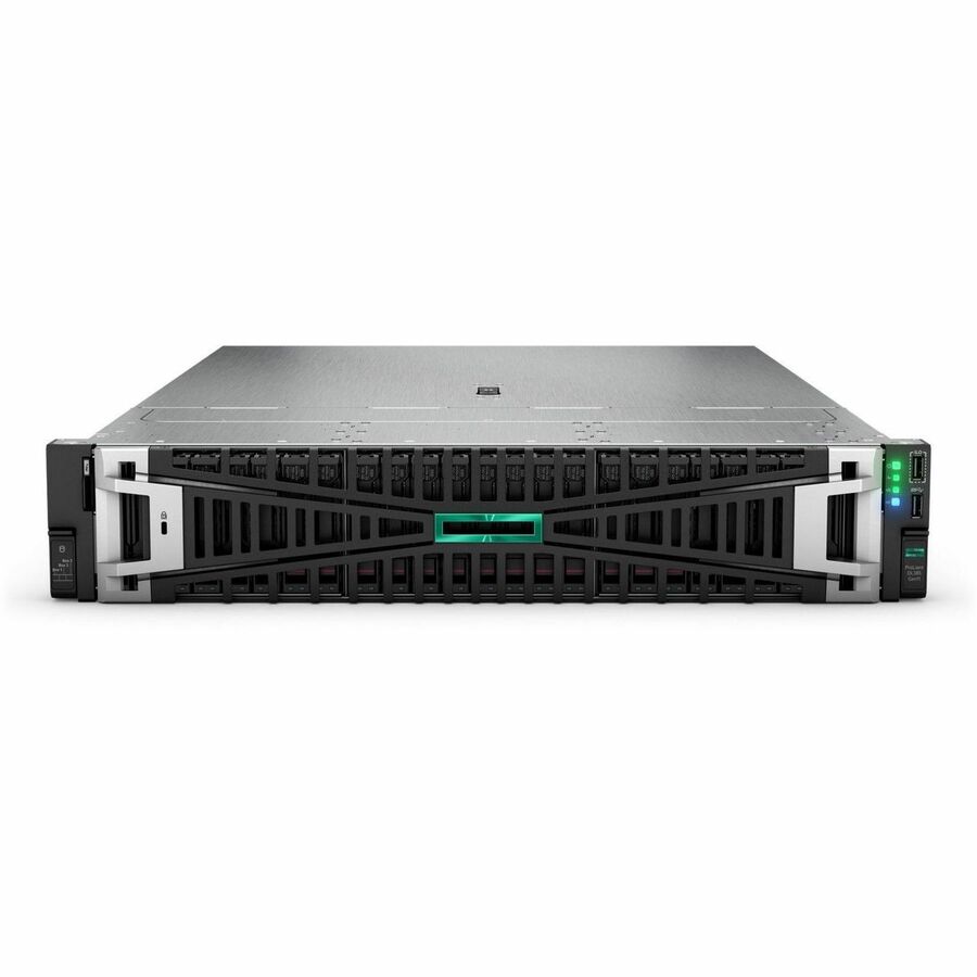 HPE ProLiant DL385 G11 2U Rack Server - 1 x AMD EPYC 9124 3 GHz - 64 GB RAM - 7.68 TB SSD - (1 x 7.68TB) SSD Configuration HPE ProLiant DL385 G11 2U Rack Server - 1 x AMD EPYC 9124 3 GHz - 64 GB RAM - 7.68 TB SSD - (1 x 7.68TB) SSD Configuration - Image 1