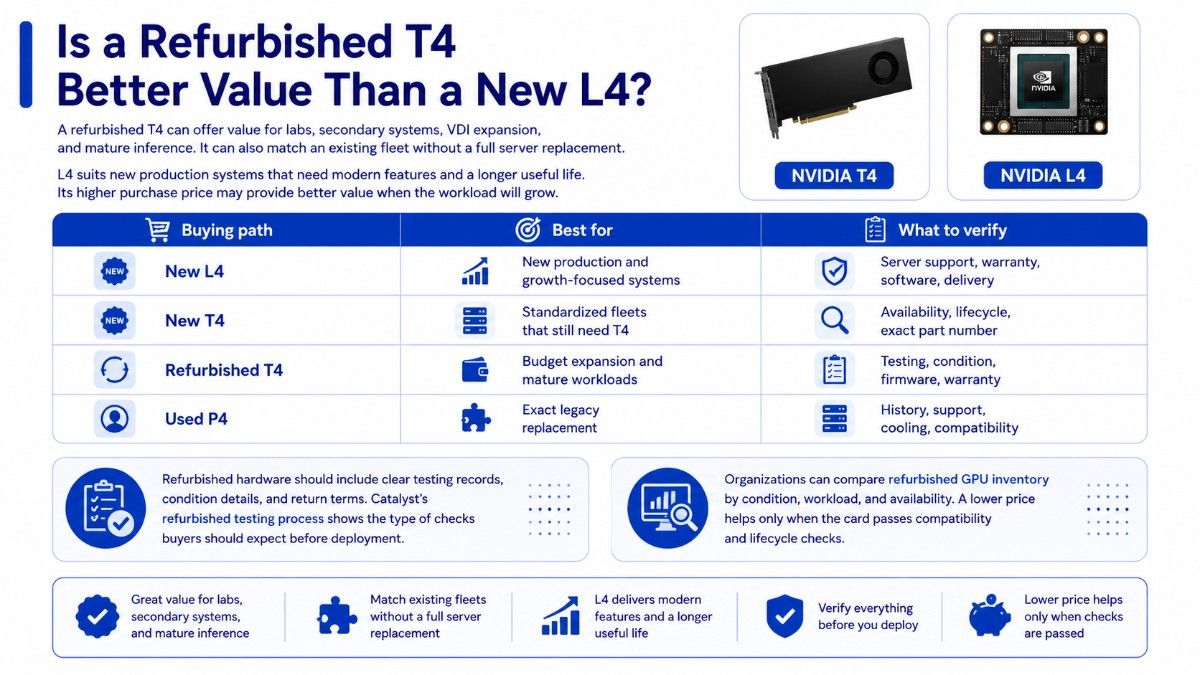 GPU buying guide: new vs refurbished