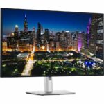 Dell UltraSharp U3225QE 32" Class 4K UHD LED Monitor - 16:9 - Silver