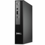 Dell Pro Micro QCM1250 Desktop Computer - Intel Core i3 14th Gen i3-14100T - 8 GB - 256 GB PCI Express NVMe 4.0 SSD - Micro PC