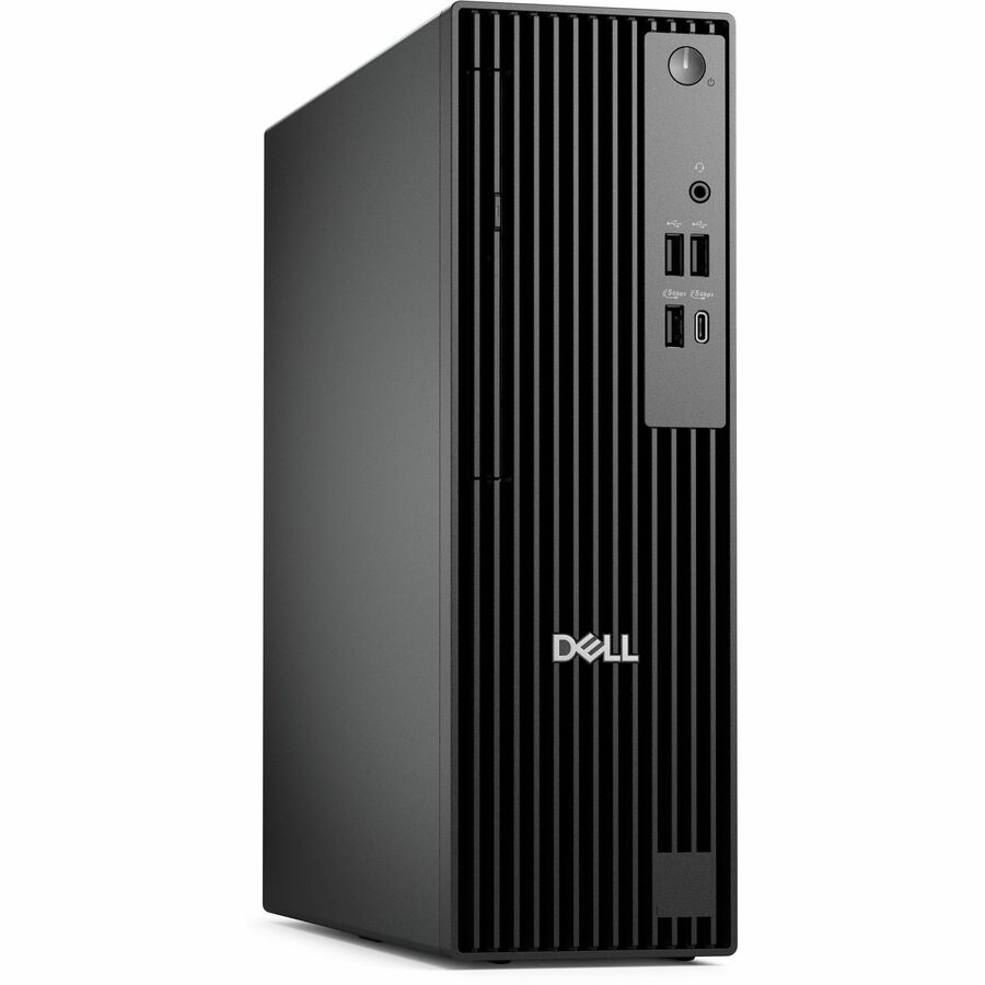 Dell Pro QCS1255 Desktop Computer - AMD Ryzen 5 8500G - 8 GB - 256 GB SSD - Slim PC - Standard Black Dell Pro QCS1255 Desktop Computer - AMD Ryzen 5 8500G - 8 GB - 256 GB SSD - Slim PC - Standard Black - Image 1