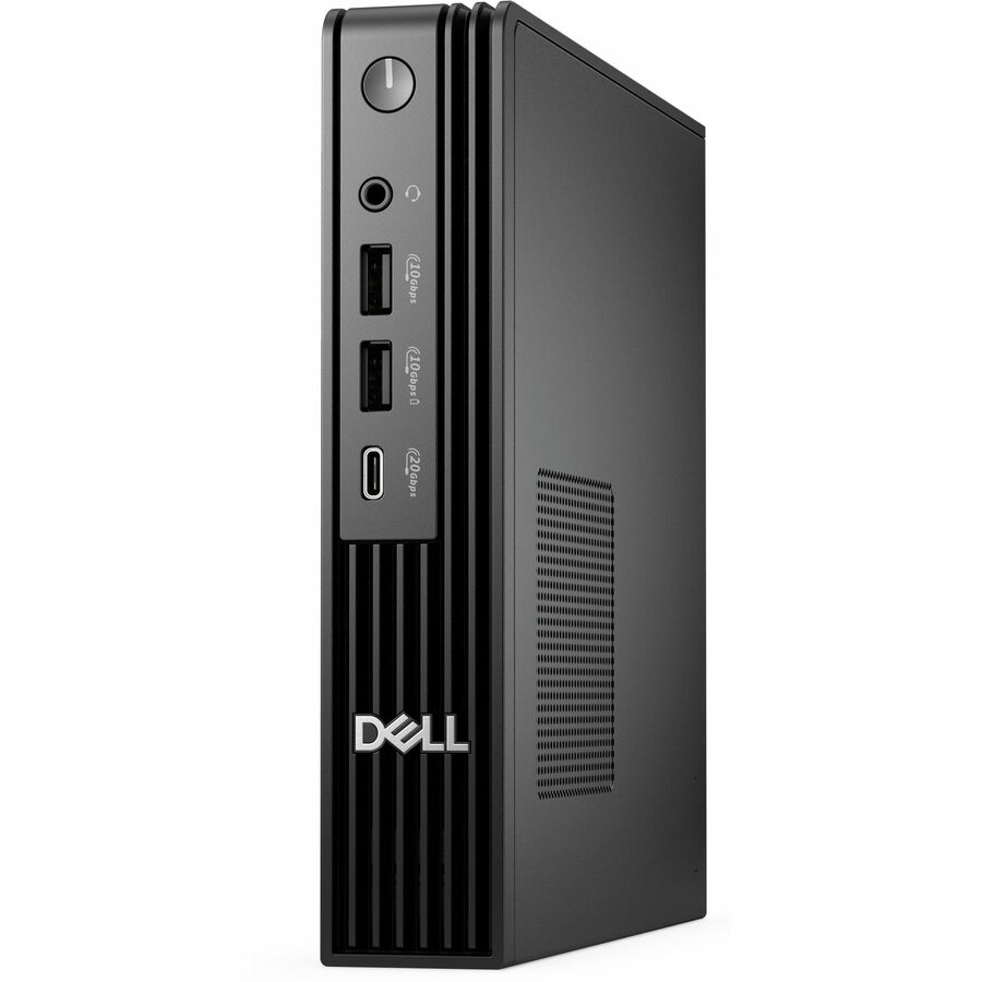 Dell Pro Micro Plus QBM1250 Desktop Computer - Intel Core Ultra 5 235 - vPro Technology - 16 GB - 256 GB SSD - Micro PC - Black Dell Pro Micro Plus QBM1250 Desktop Computer - Intel Core Ultra 5 235 - vPro Technology - 16 GB - 256 GB SSD - Micro PC - Black - Image 1