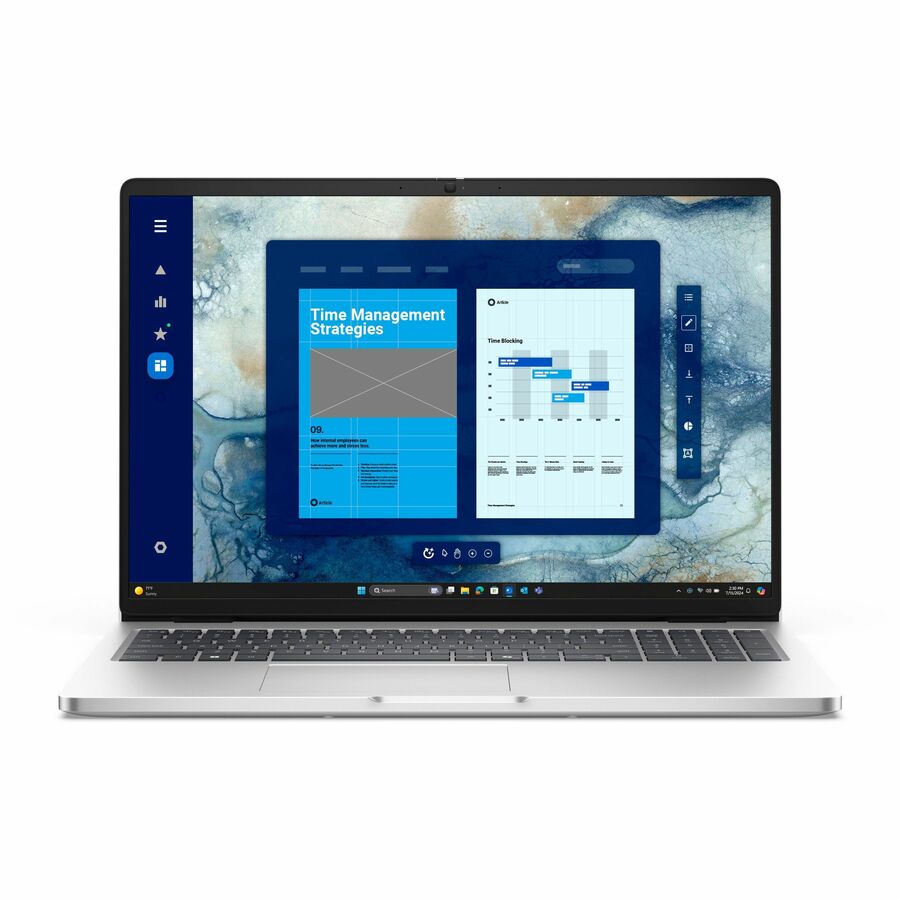 Dell Pro 16 PC16250 16" Notebook - Full HD Plus - 60 Hz - Intel Core 7 150U - 16 GB - 256 GB SSD - English (US) Keyboard - Magnetite Dell Pro 16 PC16250 16" Notebook - Full HD Plus - 60 Hz - Intel Core 7 150U - 16 GB - 256 GB SSD - English (US) Keyboard - Magnetite - Image 1