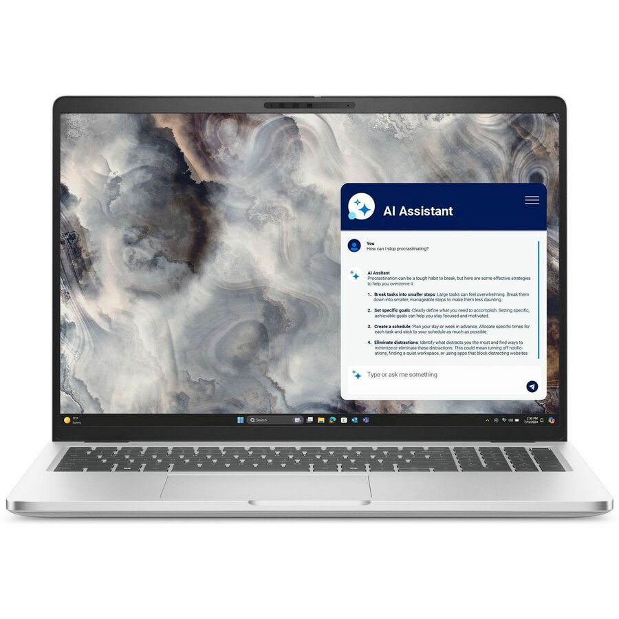 Dell Pro 16 Plus PB16250 16" Copilot+ PC Notebook - Full HD Plus - 60 Hz - Intel Core Ultra 7 265U - vPro Technology - 32 GB - 512 GB SSD - English (US) Keyboard Dell Pro 16 Plus PB16250 16" Copilot+ PC Notebook - Full HD Plus - 60 Hz - Intel Core Ultra 7 265U - vPro Technology - 32 GB - 512 GB SSD - English (US) Keyboard - Image 1