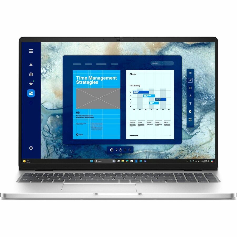 Dell Pro 16 PC16250 16" Notebook - Full HD Plus - 60 Hz - Intel Core 7 150U - vPro Technology - 16 GB - 512 GB SSD - English (US) Keyboard - Magnetite Dell Pro 16 PC16250 16" Notebook - Full HD Plus - 60 Hz - Intel Core 7 150U - vPro Technology - 16 GB - 512 GB SSD - English (US) Keyboard - Magnetite - Image 1