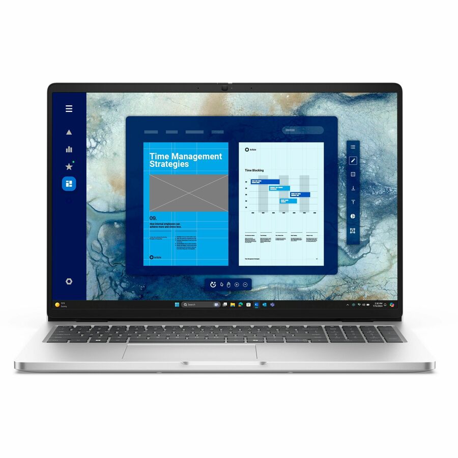 Dell Pro 16 PC16250 16" Touchscreen Notebook - Full HD Plus - 60 Hz - Intel Core 7 150U - 16 GB - 512 GB SSD - English (US) Keyboard - Magnetite Dell Pro 16 PC16250 16" Touchscreen Notebook - Full HD Plus - 60 Hz - Intel Core 7 150U - 16 GB - 512 GB SSD - English (US) Keyboard - Magnetite - Image 1