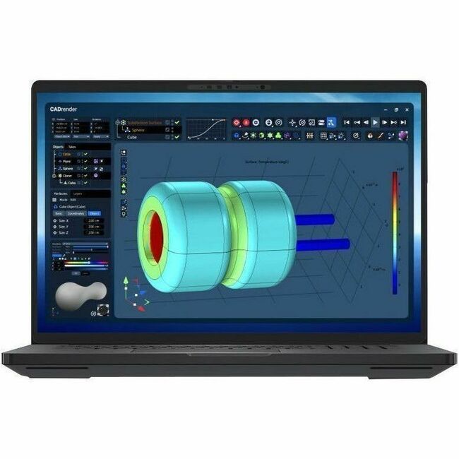 Dell Pro Max Plus MB18250 18" Mobile Workstation - QHD+ - 120 Hz - Intel Core Ultra 9 285HX - vPro Technology - Intel Evo Platform - 32 GB - 1 TB SSD - English (US) Keyboard - Magnetite Dell Pro Max Plus MB18250 18" Mobile Workstation - QHD+ - 120 Hz - Intel Core Ultra 9 285HX - vPro Technology - Intel Evo Platform - 32 GB - 1 TB SSD - English (US) Keyboard - Magnetite - Image 1