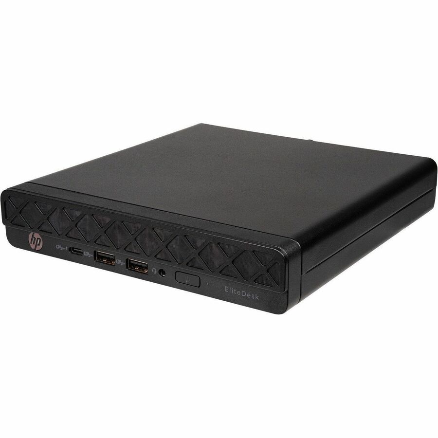 HP EliteDesk 8 G1a Desktop Computer - AMD Ryzen 5 220 - 16 GB - 512 GB PCI Express NVMe 4.0 x4 SSD - Mini PC - Jack Black HP EliteDesk 8 G1a Desktop Computer - AMD Ryzen 5 220 - 16 GB - 512 GB PCI Express NVMe 4.0 x4 SSD - Mini PC - Jack Black - Image 1