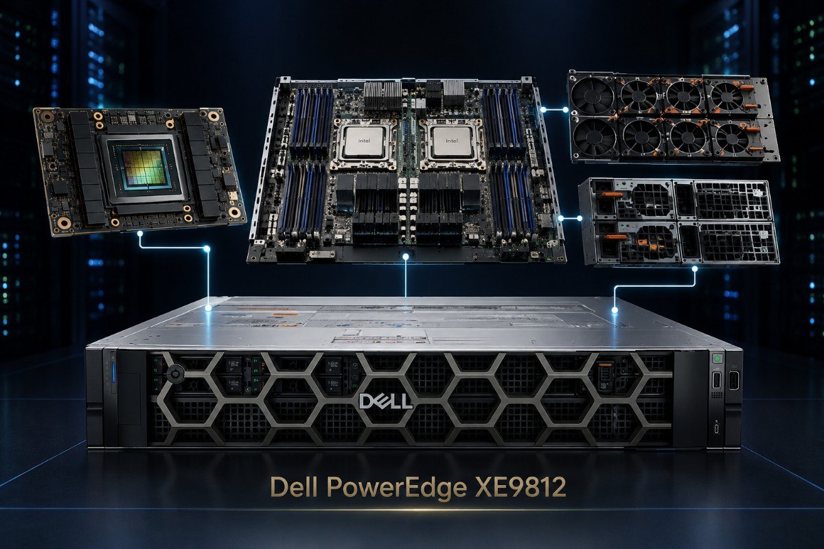 Dell PowerEdge XE9812: Inside Dell's Vera Rubin NVL72 AI Factory