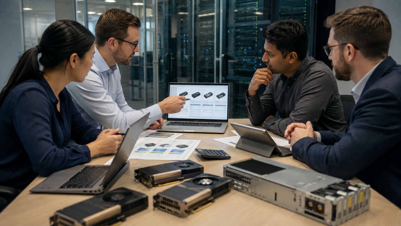 IT buyers reviewing GPU hardware options and planning a server upgrade quote.