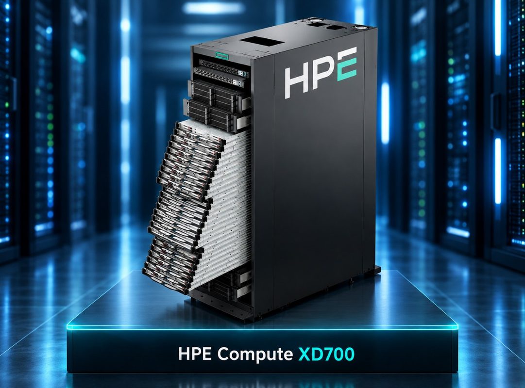 HPE Compute XD700: HGX Rubin NVL8 for AI Training