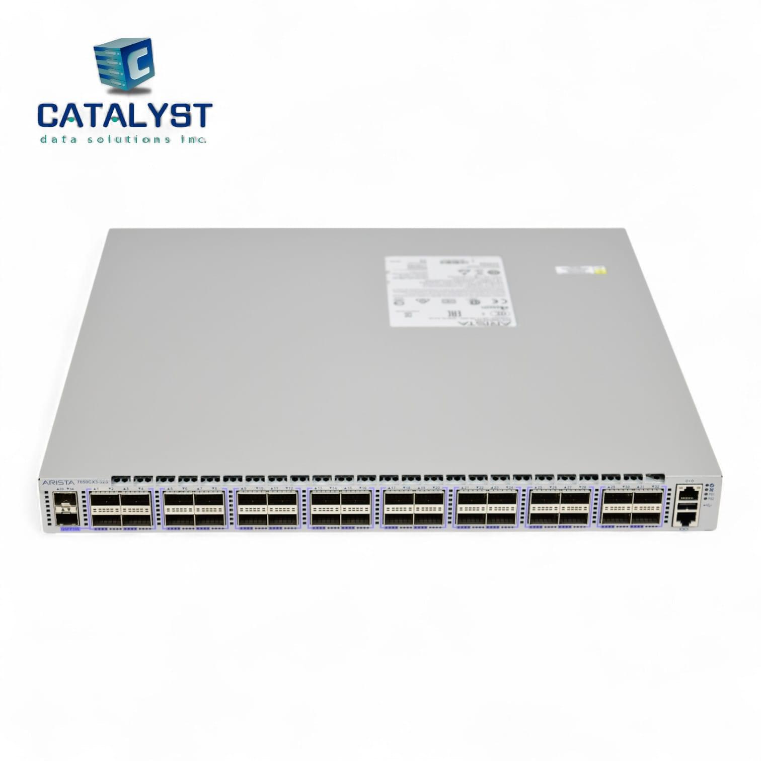 Arista DCS-7050CX3-32S-F 32-Port 100G QSFP High-Density Front-Air Switch - Image 1
